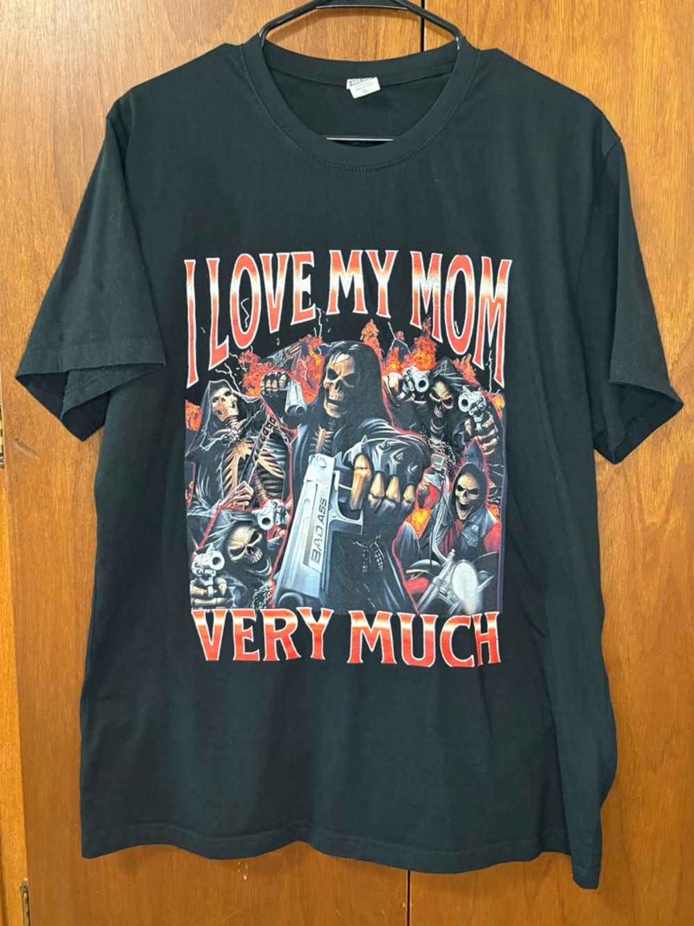 Digiprint Apparel Black Ring-Spun Cotton Tee XL